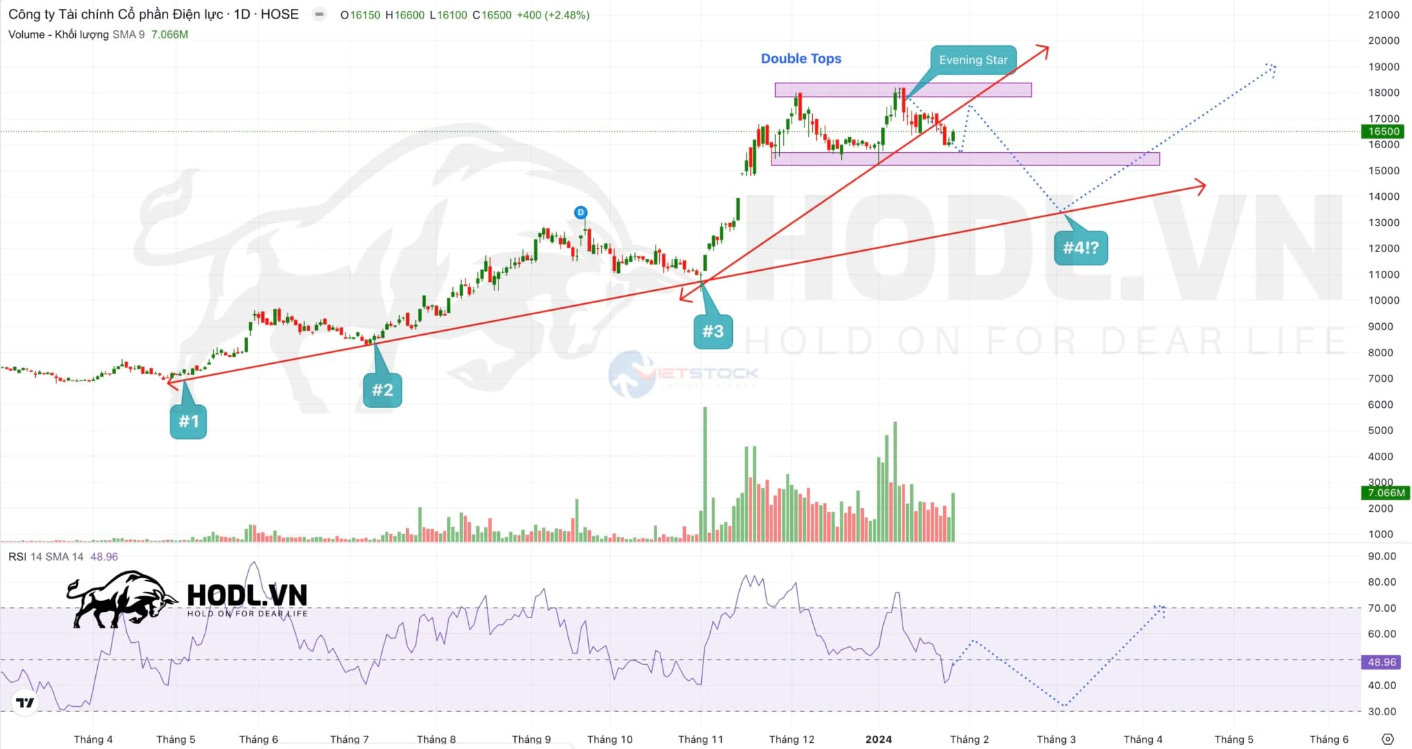 Cổ phiếu EVF năm 2024: Đừng từ bỏ, chờ hợp lưu